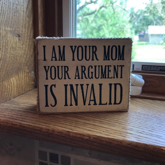 I Am Your Mom Wood Box Sign - Picture 5 of 5